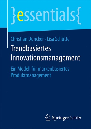 bokomslag Trendbasiertes Innovationsmanagement