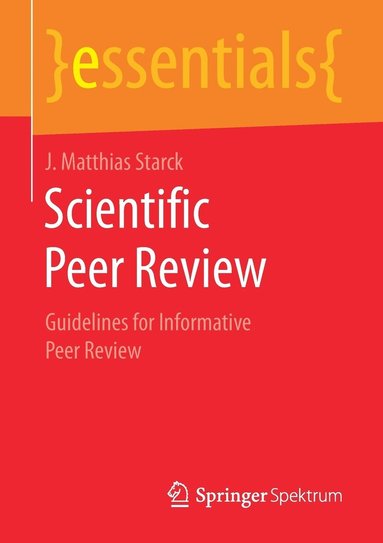 bokomslag Scientific Peer Review