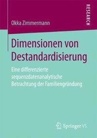 bokomslag Dimensionen von Destandardisierung