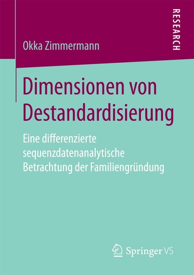 Okka Zimmermann - Dimensionen von Destandardisierung, Häftad