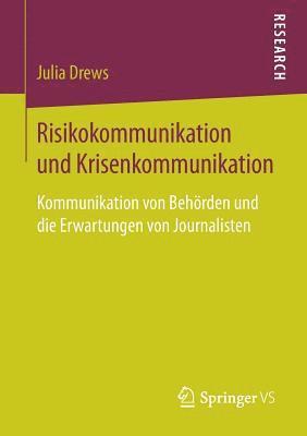 Risikokommunikation und Krisenkommunikation 1