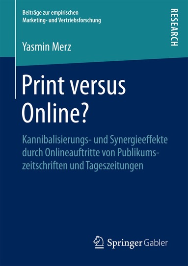 Yasmin Merz - Print versus Online?, Häftad