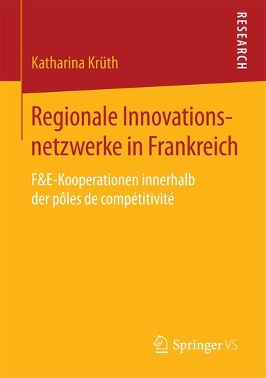 Katharina Krüth - Regionale Innovationsnetzwerke in Frankreich, Häftad