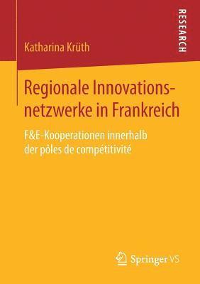 bokomslag Regionale Innovationsnetzwerke in Frankreich