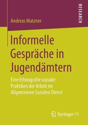 bokomslag Informelle Gespräche in Jugendämtern