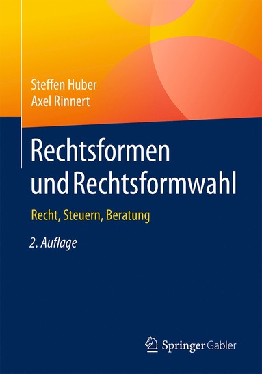 bokomslag Rechtsformen und Rechtsformwahl