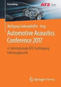 bokomslag Automotive Acoustics Conference 2017