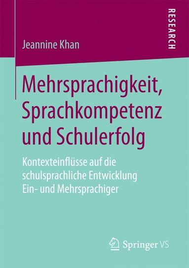 bokomslag Mehrsprachigkeit, Sprachkompetenz und Schulerfolg