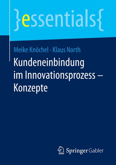 bokomslag Kundeneinbindung im Innovationsprozess  Konzepte