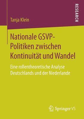 Nationale GSVP-Politiken zwischen Kontinuitt und Wandel 1