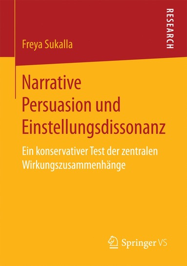 bokomslag Narrative Persuasion und Einstellungsdissonanz