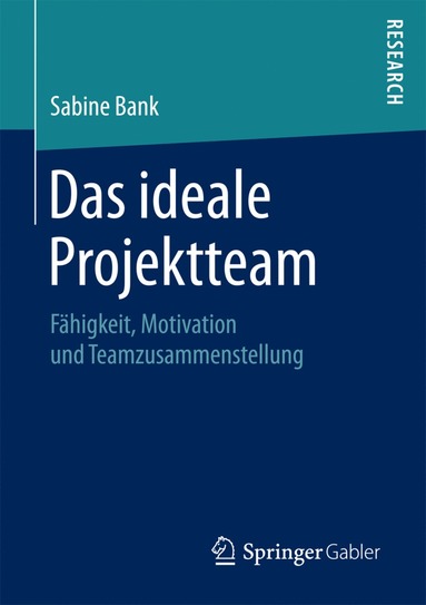 bokomslag Das ideale Projektteam