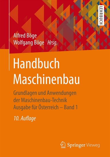 Alfred Böge, Wolfgang Böge - Handbuch Maschinenbau, Häftad