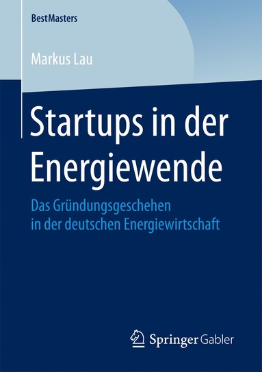 bokomslag Startups in der Energiewende