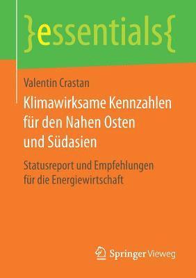 bokomslag Klimawirksame Kennzahlen fr den Nahen Osten und Sdasien