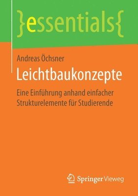 Andreas Öchsner - Leichtbaukonzepte, Häftad