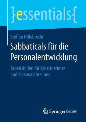 bokomslag Sabbaticals fr die Personalentwicklung