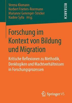 bokomslag Forschung im Kontext von Bildung und Migration