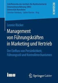 bokomslag Management von Fhrungskrften in Marketing und Vertrieb