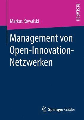 bokomslag Management von Open-Innovation-Netzwerken