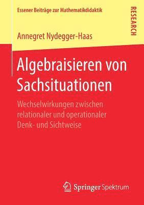 Algebraisieren von Sachsituationen 1