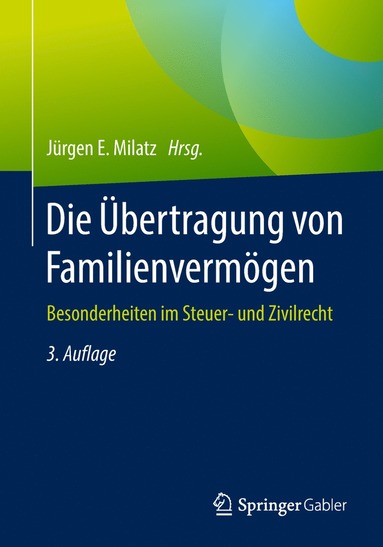 bokomslag Die Übertragung von Familienvermögen