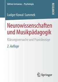 bokomslag Neurowissenschaften und Musikpdagogik