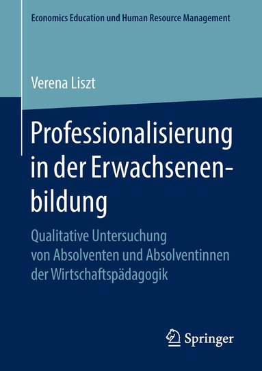 Verena Liszt - Professionalisierung in der Erwachsenenbildung, Häftad