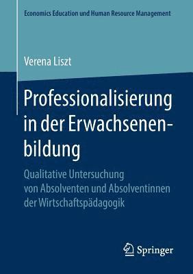 bokomslag Professionalisierung in der Erwachsenenbildung