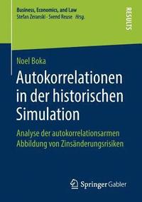 bokomslag Autokorrelationen in der historischen Simulation