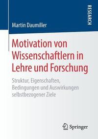 bokomslag Motivation von Wissenschaftlern in Lehre und Forschung