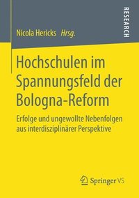 bokomslag Hochschulen im Spannungsfeld der Bologna-Reform