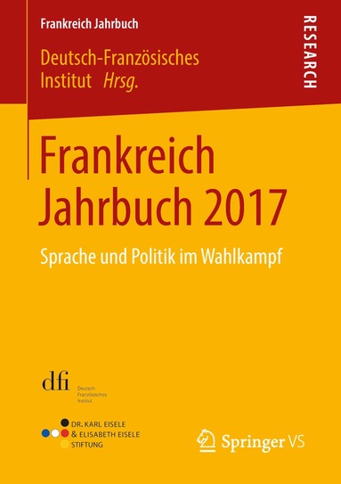 bokomslag Frankreich Jahrbuch 2017