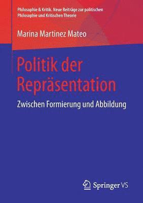 Marina Martinez Mateo - Politik der Repräsentation, Häftad