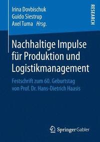 bokomslag Nachhaltige Impulse fr Produktion und Logistikmanagement