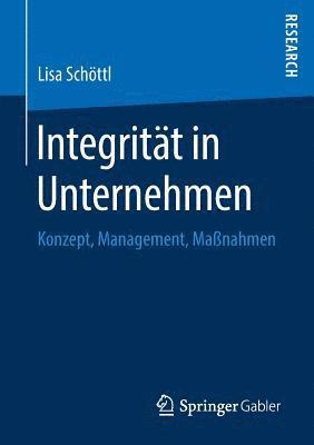 bokomslag Integritt in Unternehmen