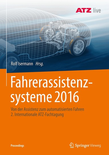 Rolf Isermann - Fahrerassistenzsysteme 2016, Häftad