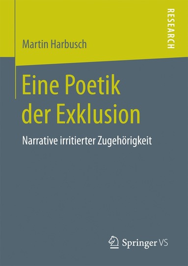 bokomslag Eine Poetik der Exklusion