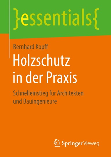 bokomslag Holzschutz in der Praxis