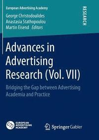 bokomslag Advances in Advertising Research (Vol. VII)