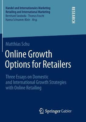 bokomslag Online Growth Options for Retailers