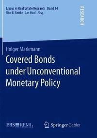 bokomslag Covered Bonds under Unconventional Monetary Policy