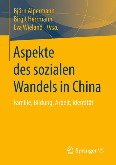 bokomslag Aspekte des sozialen Wandels in China