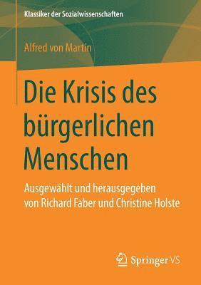 Die Krisis des brgerlichen Menschen 1