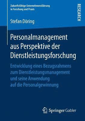 bokomslag Personalmanagement aus Perspektive der Dienstleistungsforschung