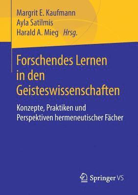 Forschendes Lernen in den Geisteswissenschaften 1