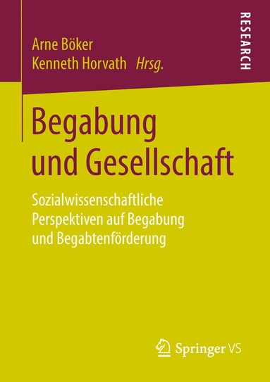 Arne Böker, Kenneth Horvath - Begabung und Gesellschaft, Häftad