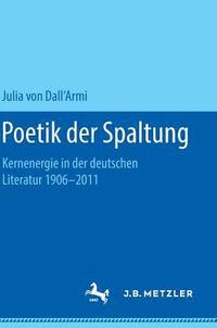 bokomslag Poetik der Spaltung