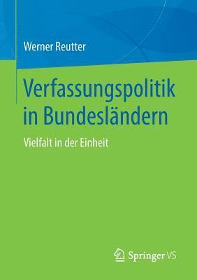 Werner Reutter - Verfassungspolitik in Bundesländern, Häftad