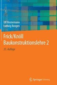 bokomslag Frick/Knll Baukonstruktionslehre 2
